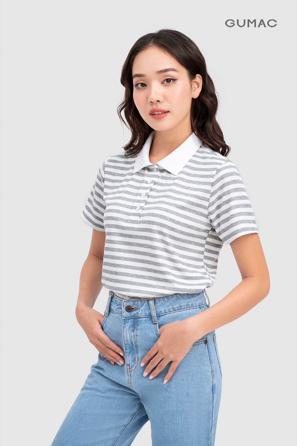 Những mẫu áo polo phối quần short