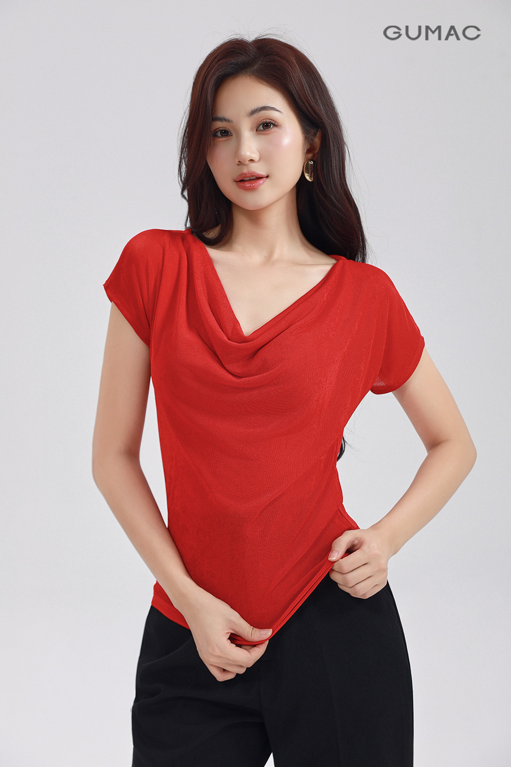 Áo thun cổ đổ