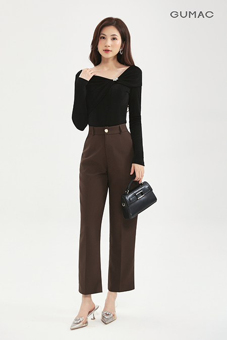 Áo cổ kiểu trễ vai