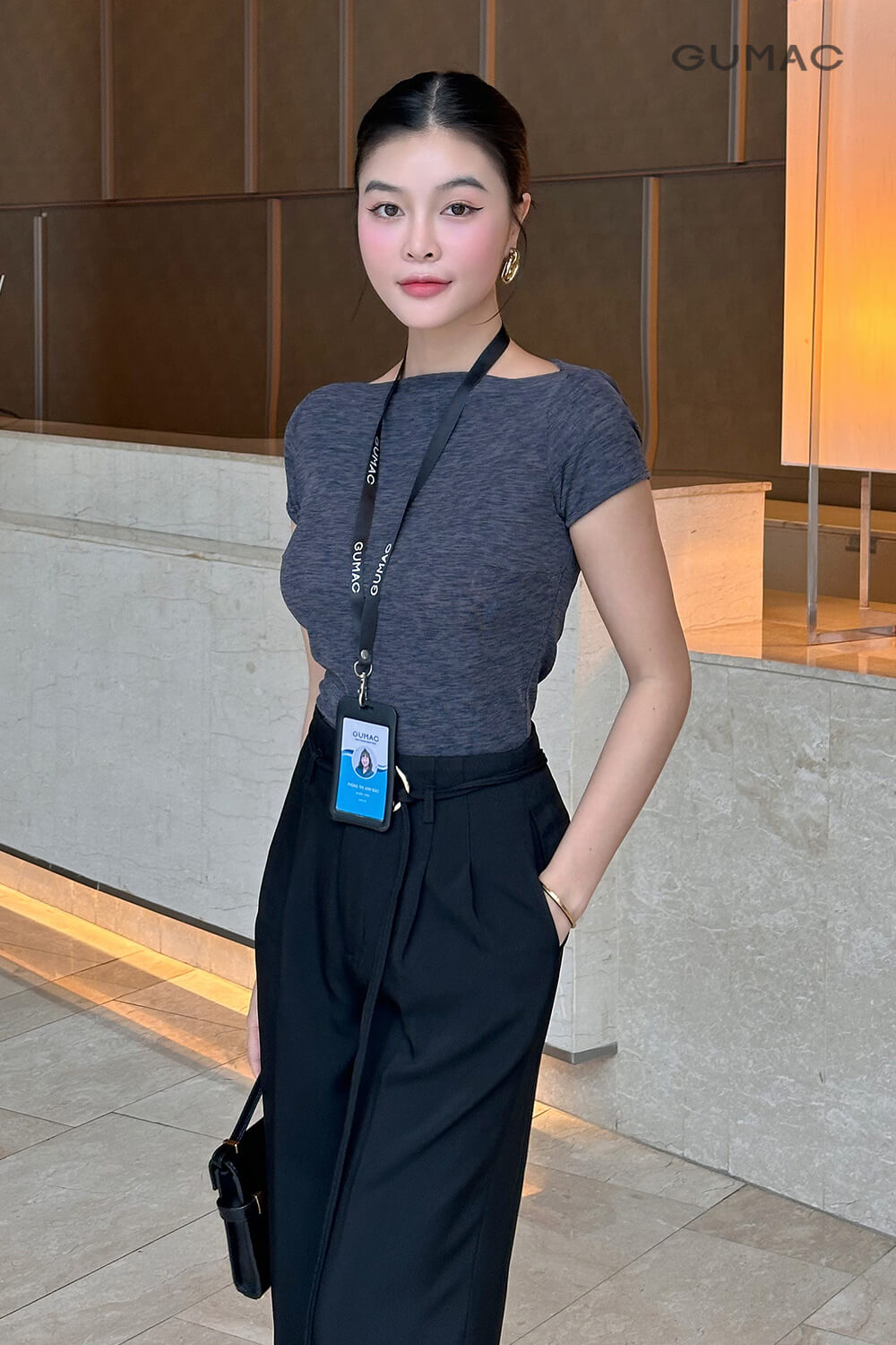 ao phong cong so nu co ngang