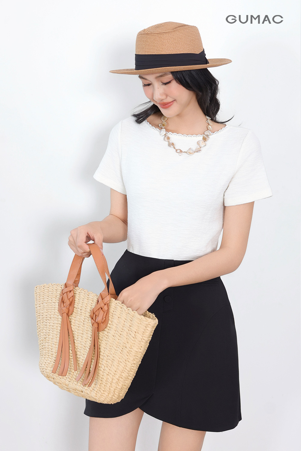 ao thun nu dep phoi ren