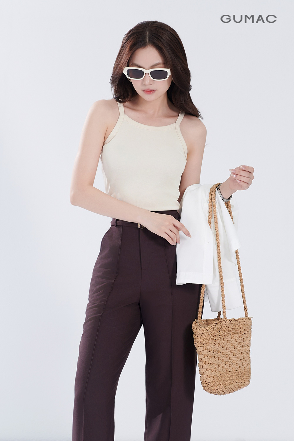 ao thun nu tanktop gumac dep nang dong