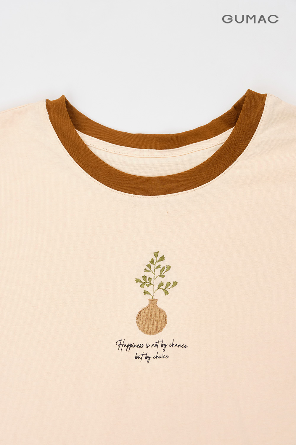 Áo phối cổ in art