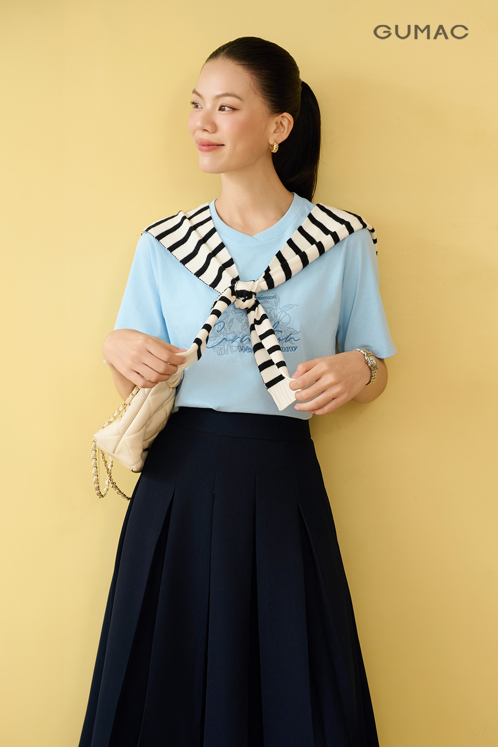 ao thun nu tay ngan cao cap