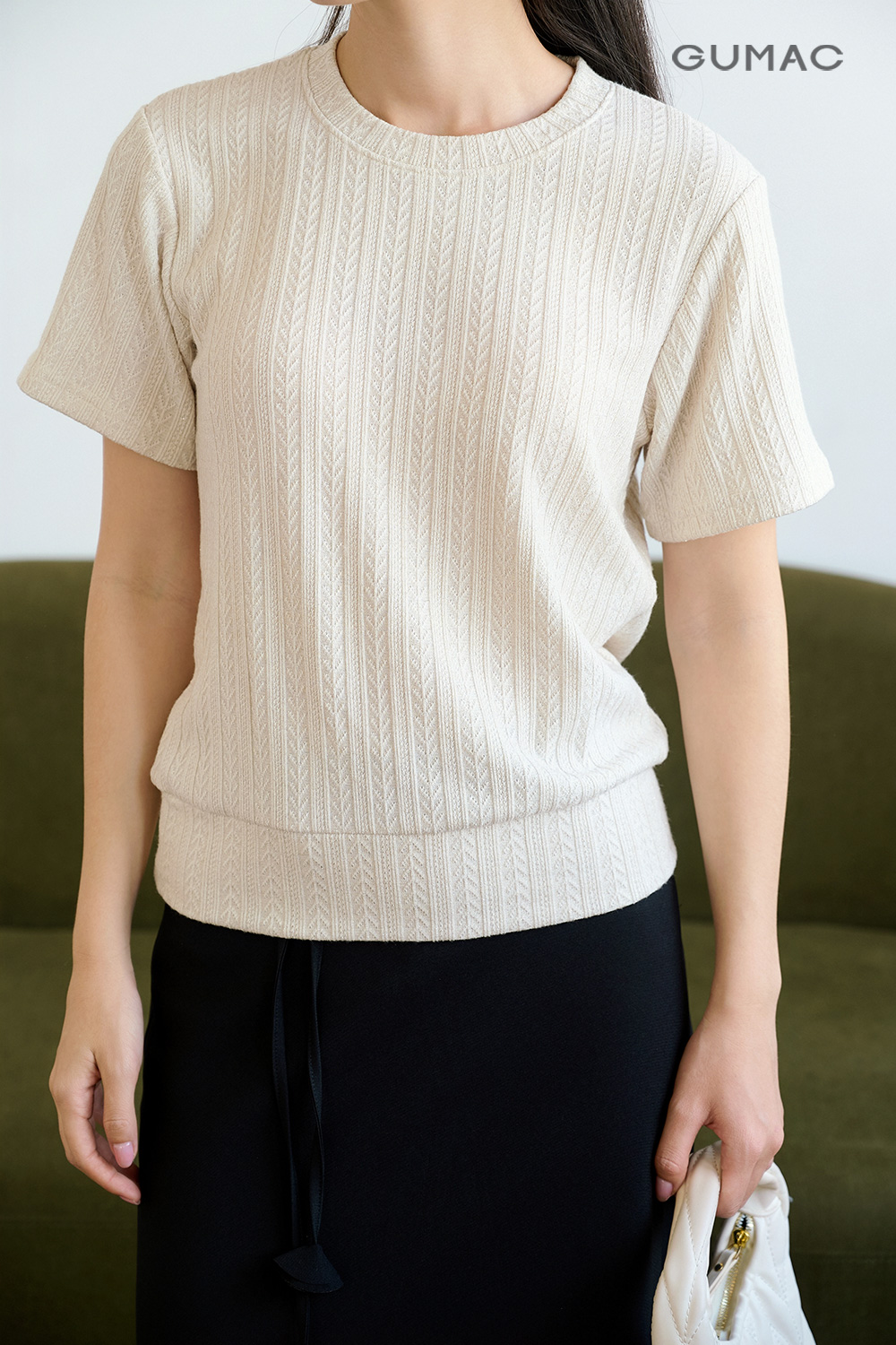 Áo thun giả dệt kim