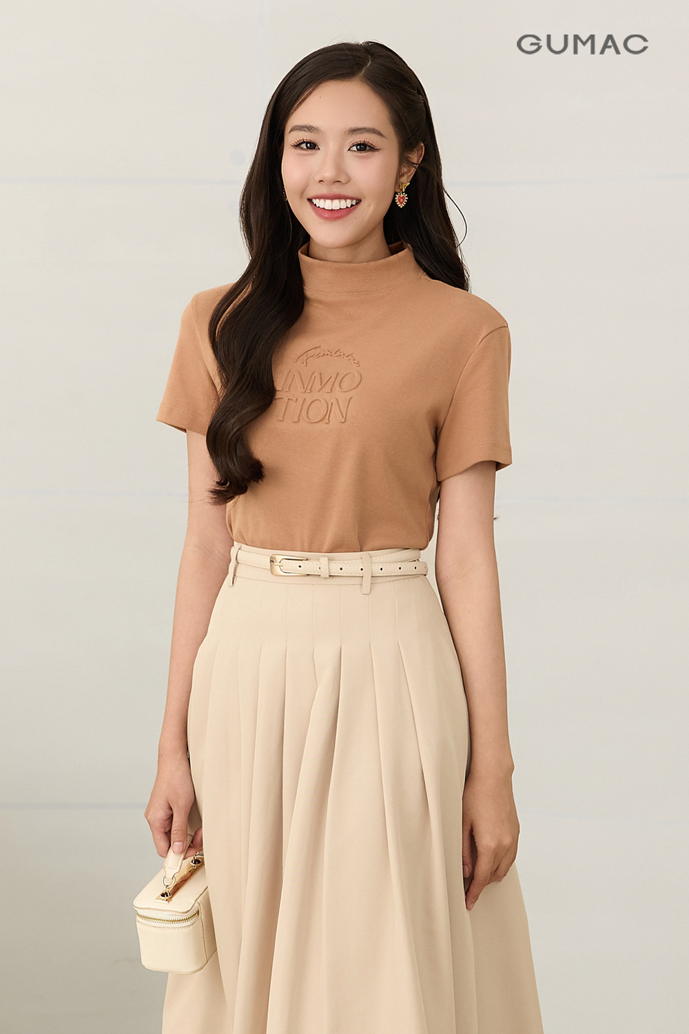 ao thun nu gumac co lo tay ngan dep