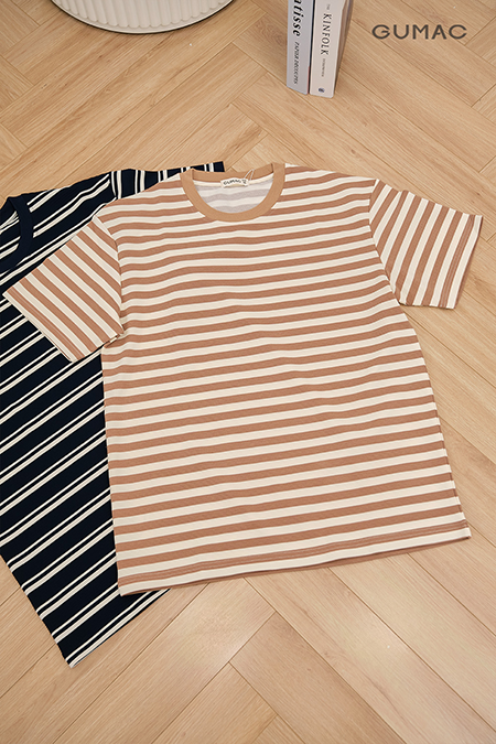 Áo thun nam sọc kiểu