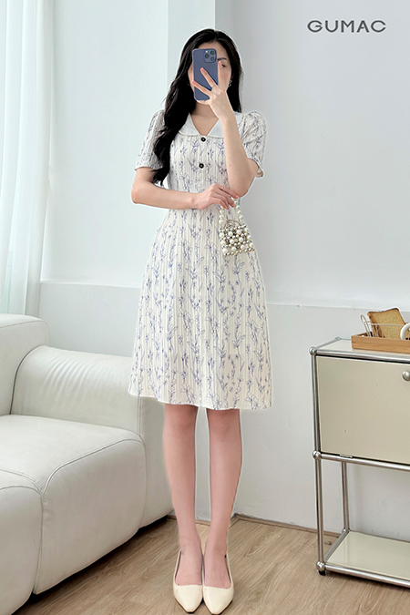 Đầm A bâu phối