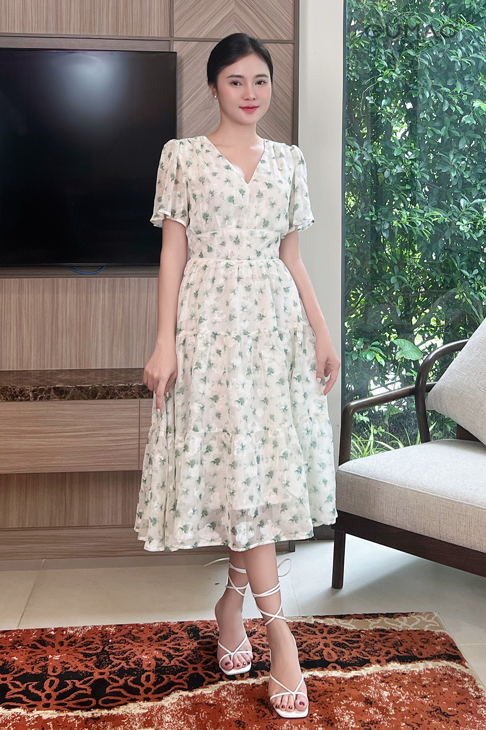 Kieu dam beo hoa nhe nhang