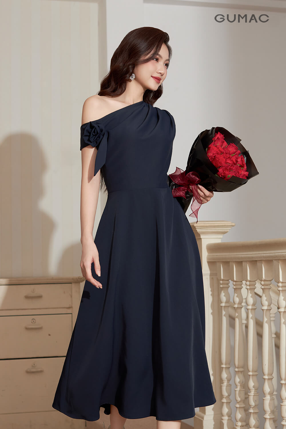 duyên dáng mùa valentine với kiểu váy form a