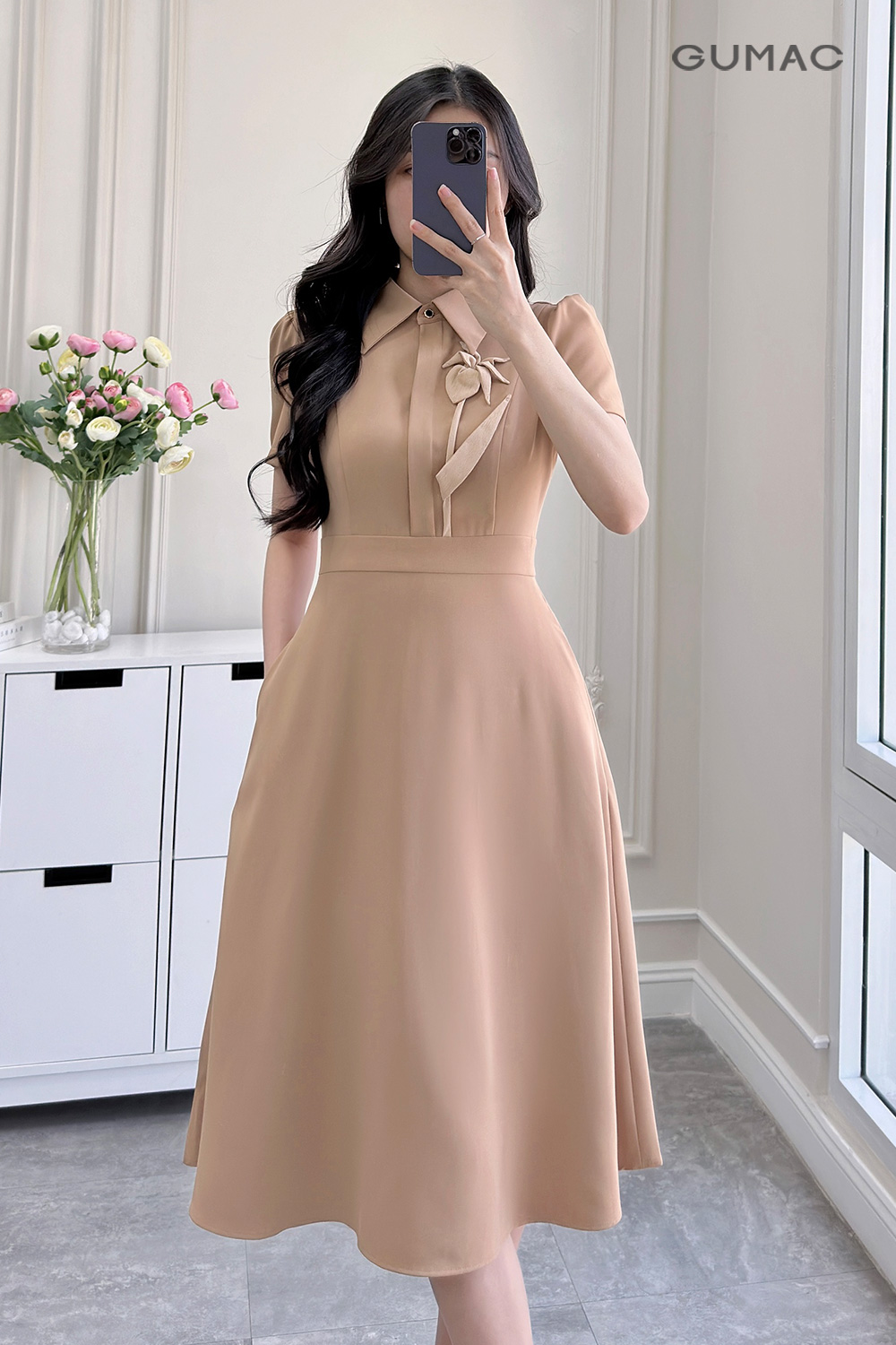 mau dam GUMAC dinh hoa 3D sang trong