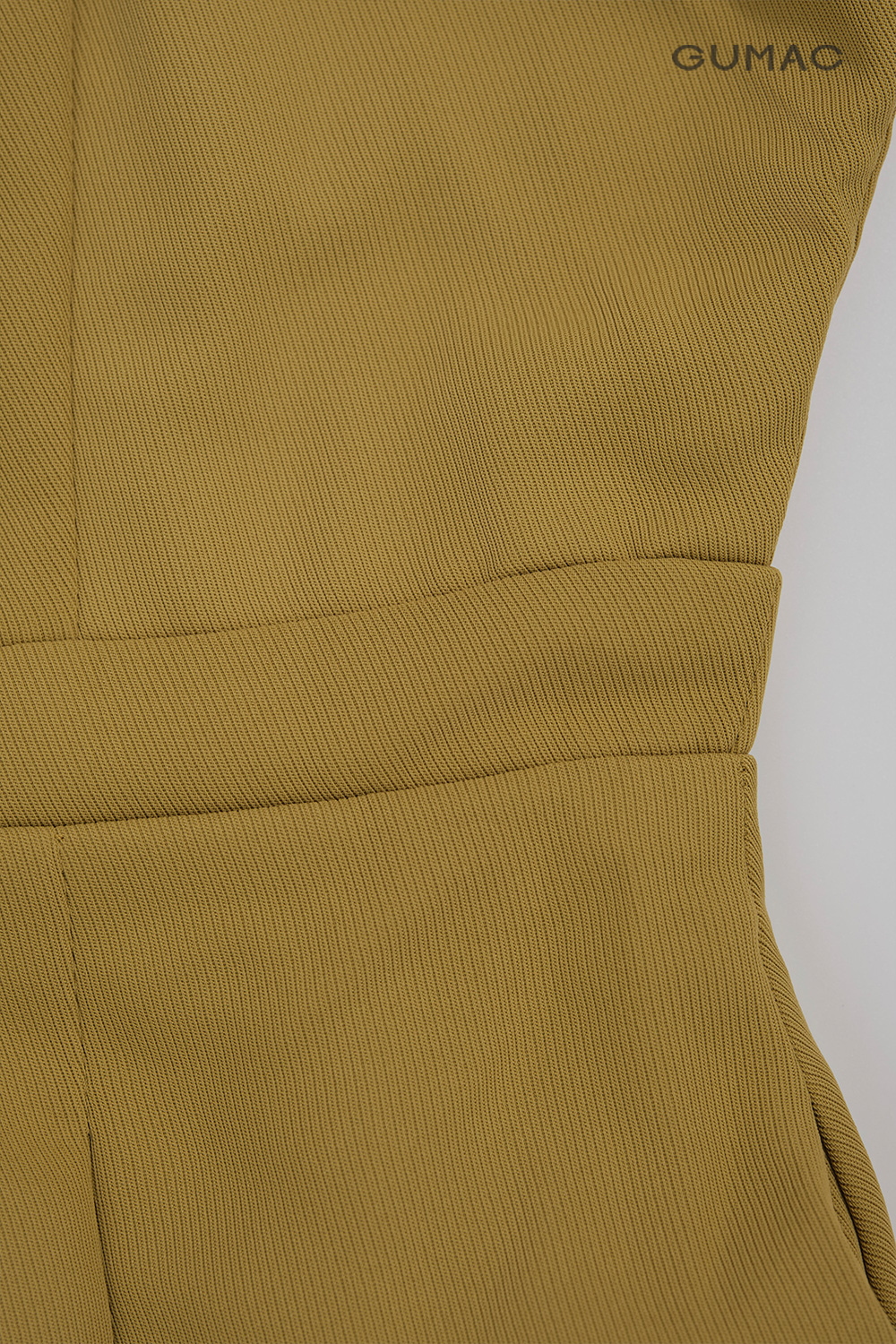 Đầm A lá cổ đôi