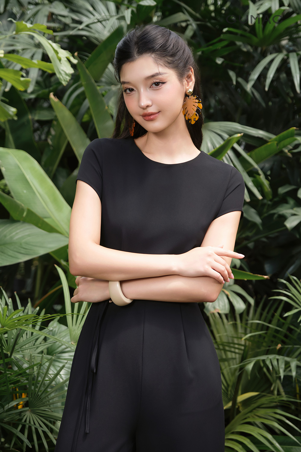 Jumpsuit ống suông