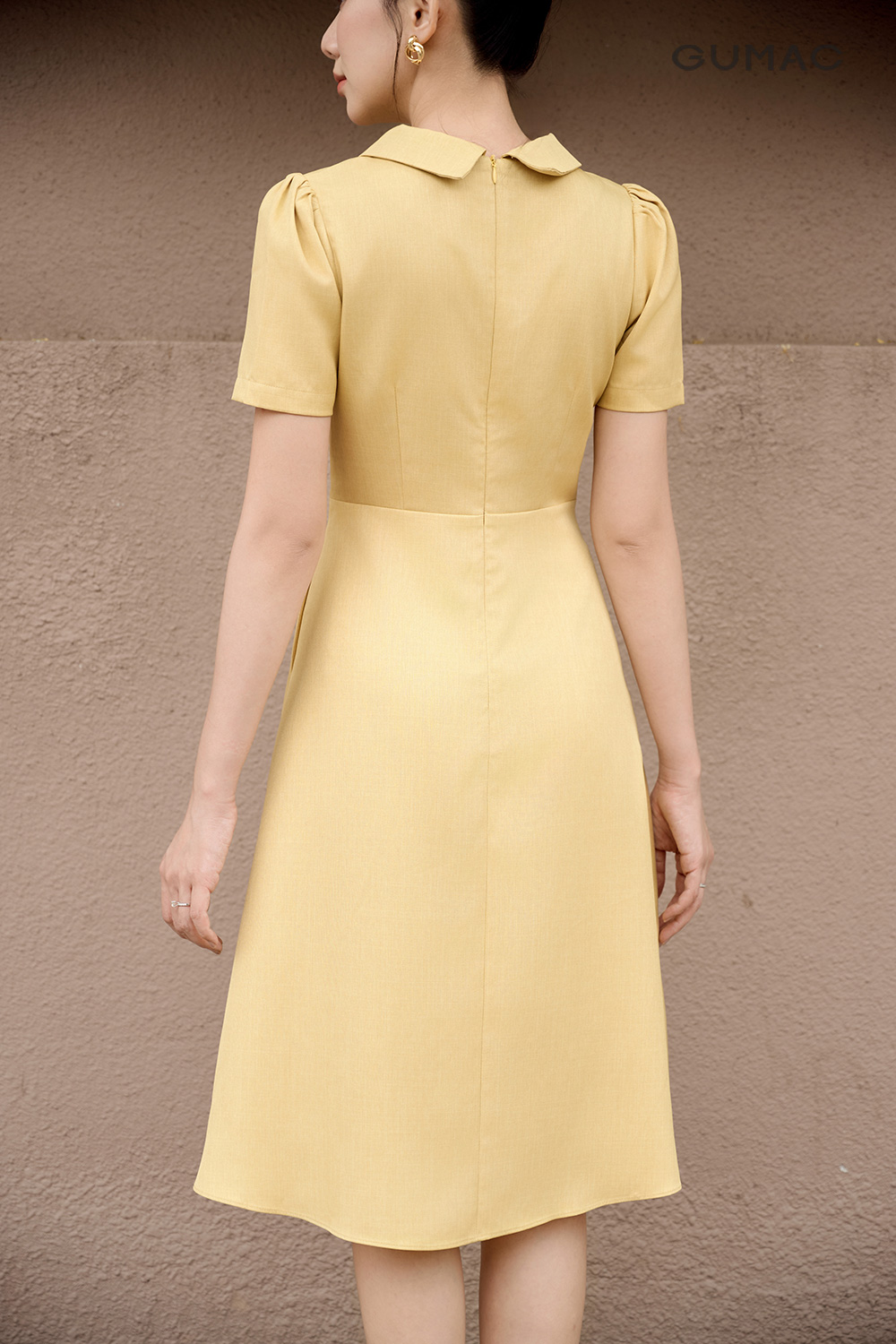 Đầm A xẻ giọt nước