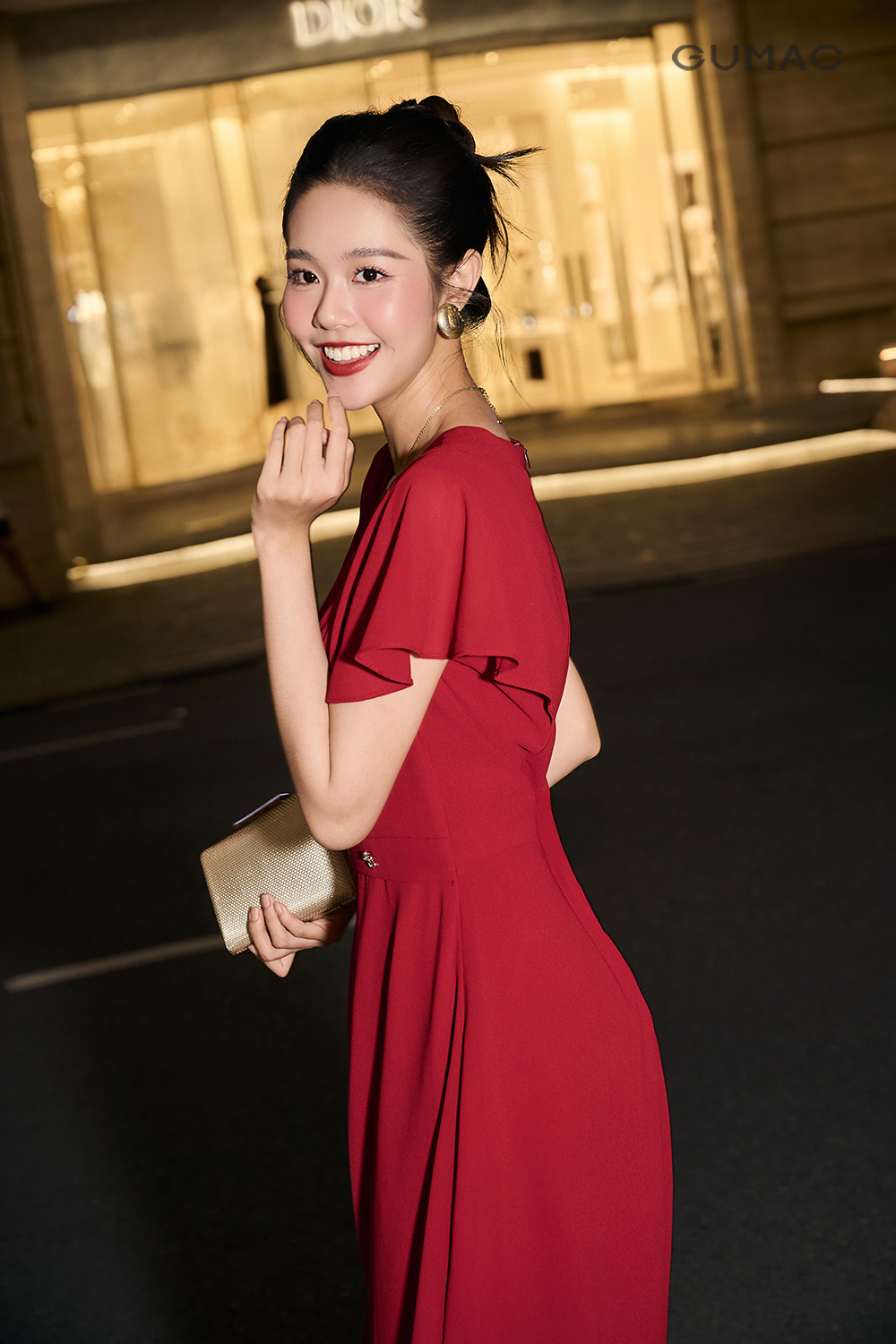 Đầm A kiểu cánh tiên