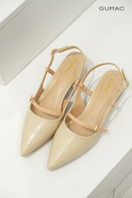 Giày cao gót phối khóa