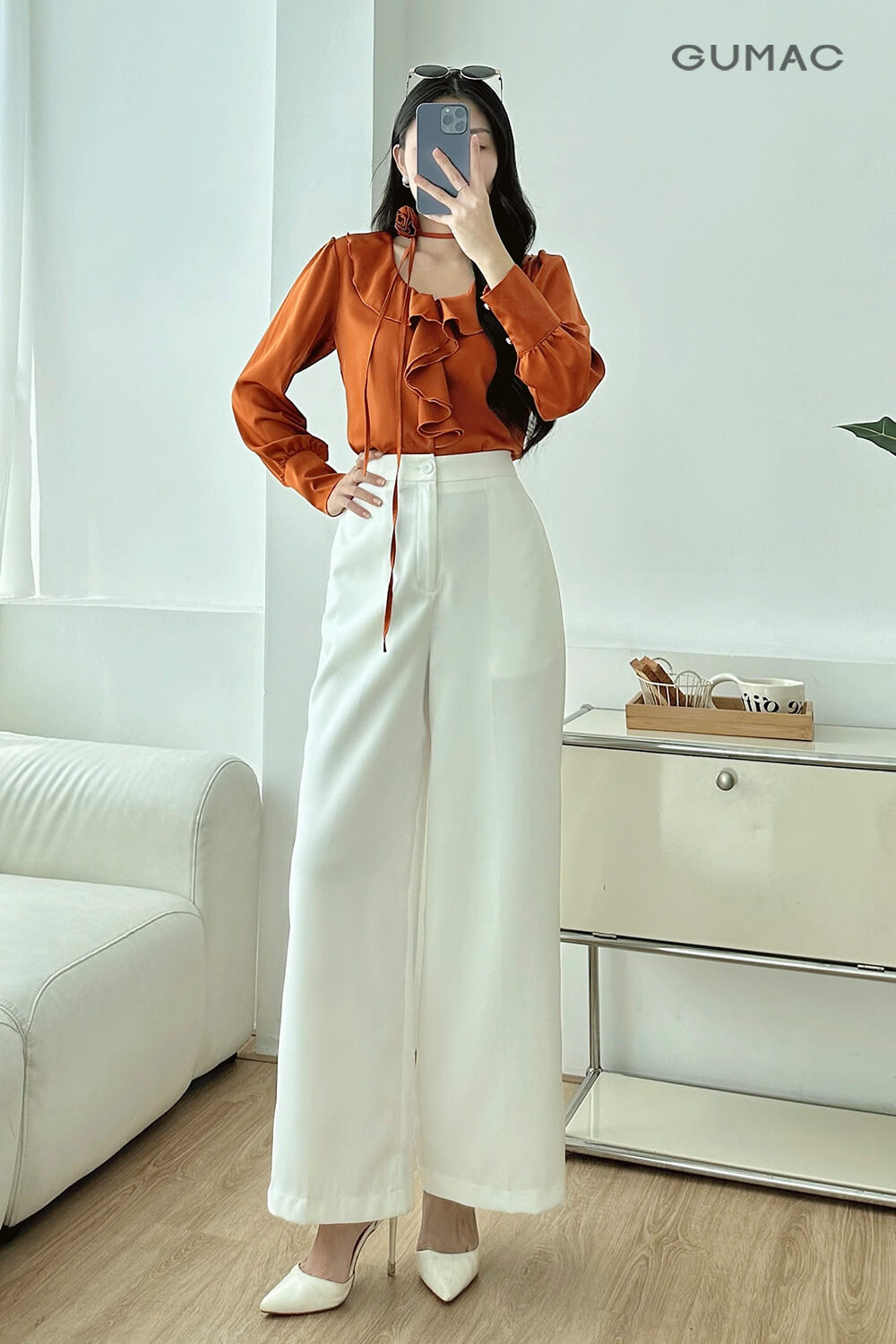 Áo tay dài rộng người