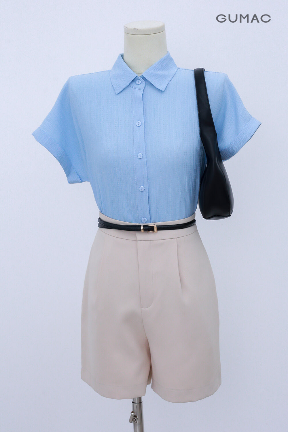 somi nu mau xanh duong nang dong