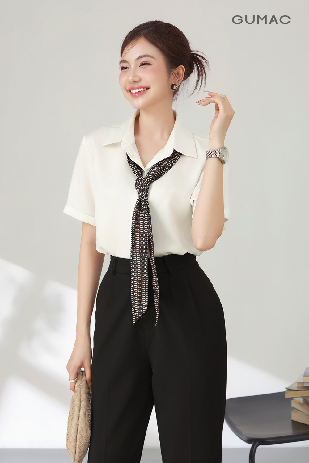 so mi dau cuc mau trang basic