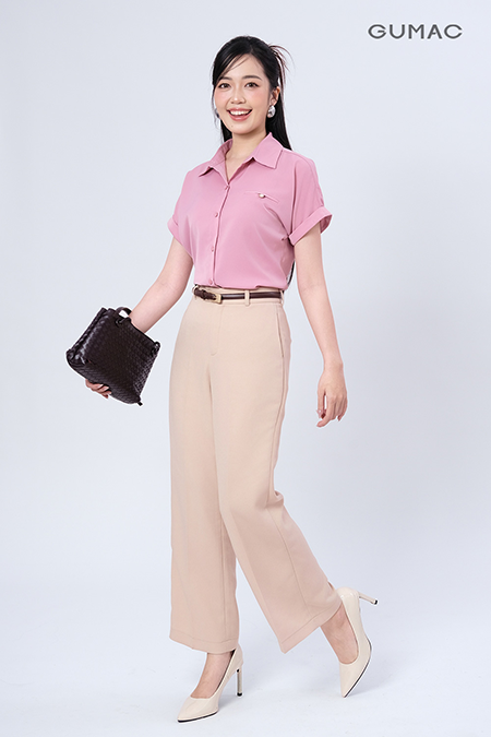 Áo sơ mi suông tay liền