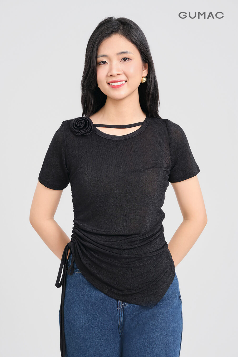 ao rut eo hoa hong kieu cach