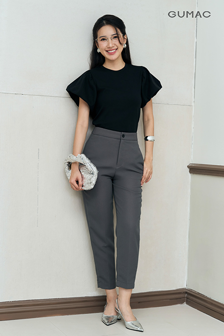 Áo thun tay nhún phồng