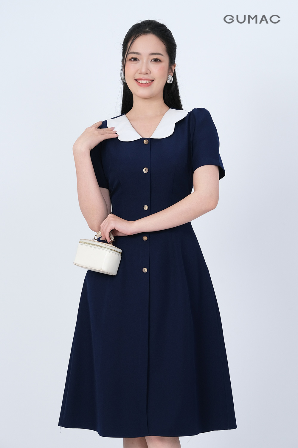 Đầm A bâu phối