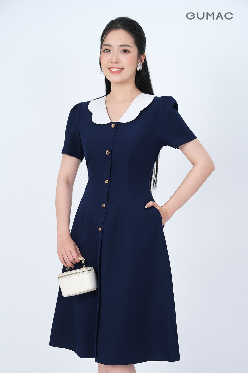 Đầm A bâu phối