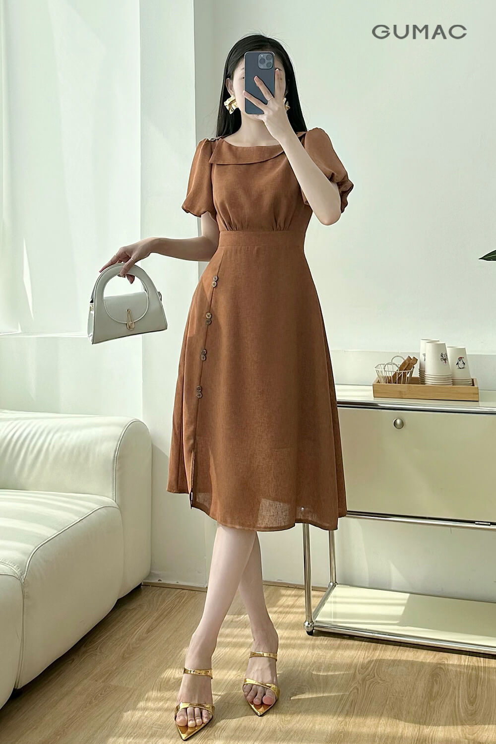 mau dam vay xoe duoc ua chuong