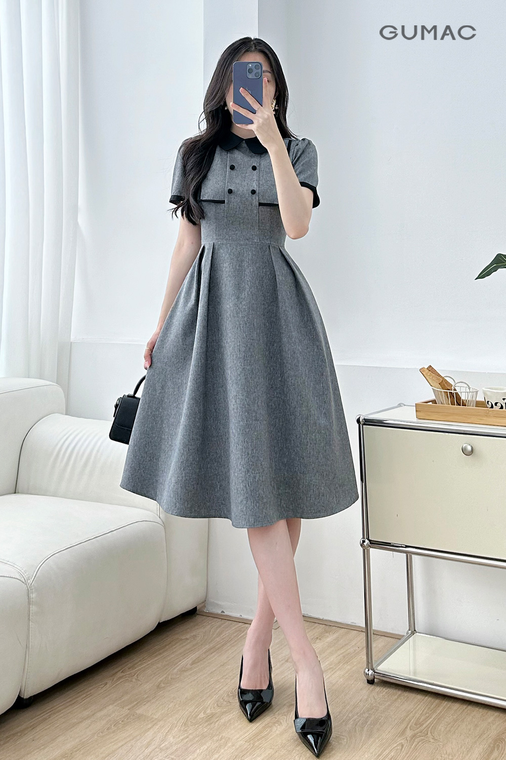 vay dam cong so GUMAC dang chu A xoe ton dang