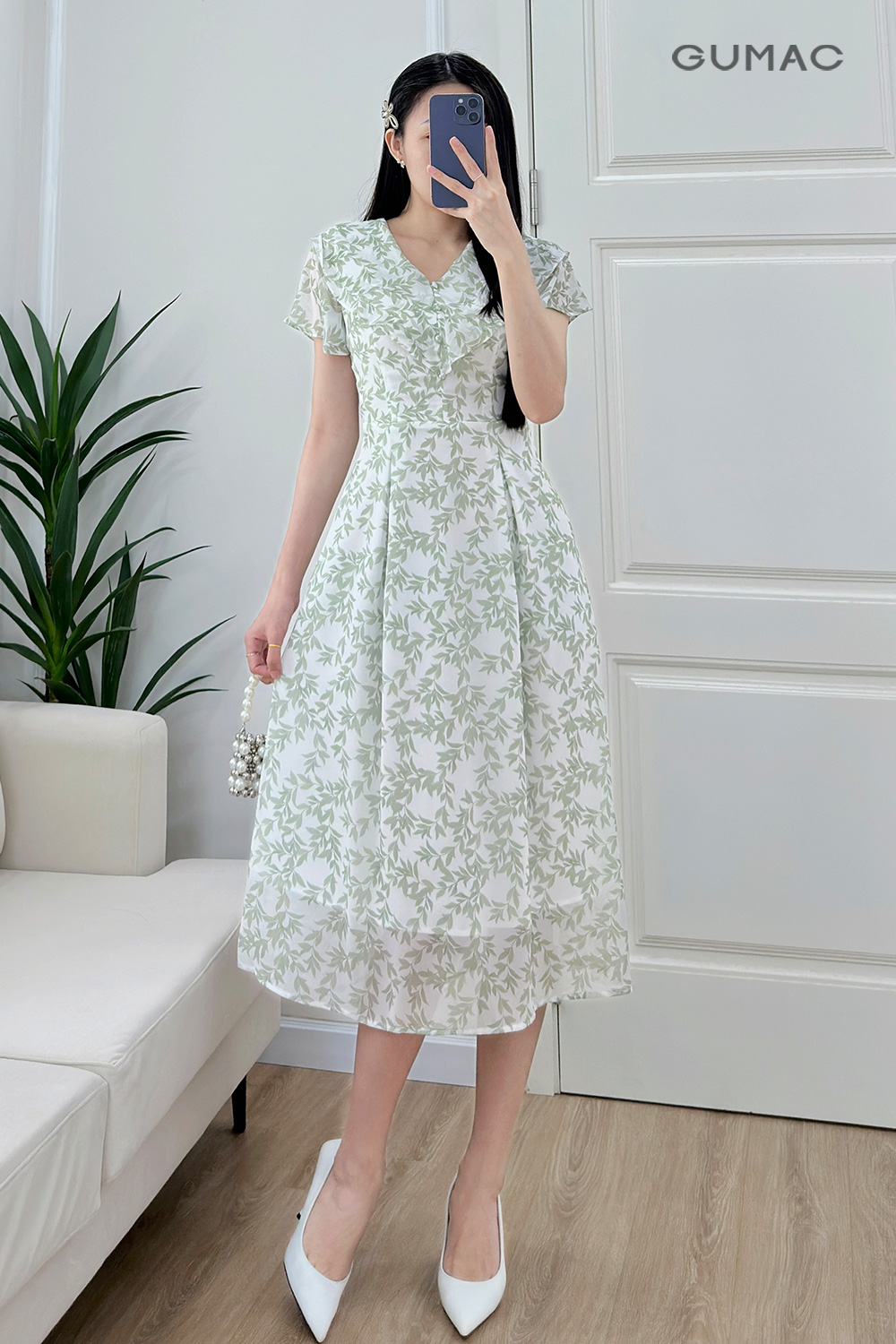 vay dam cao cap han quoc co beo gumac