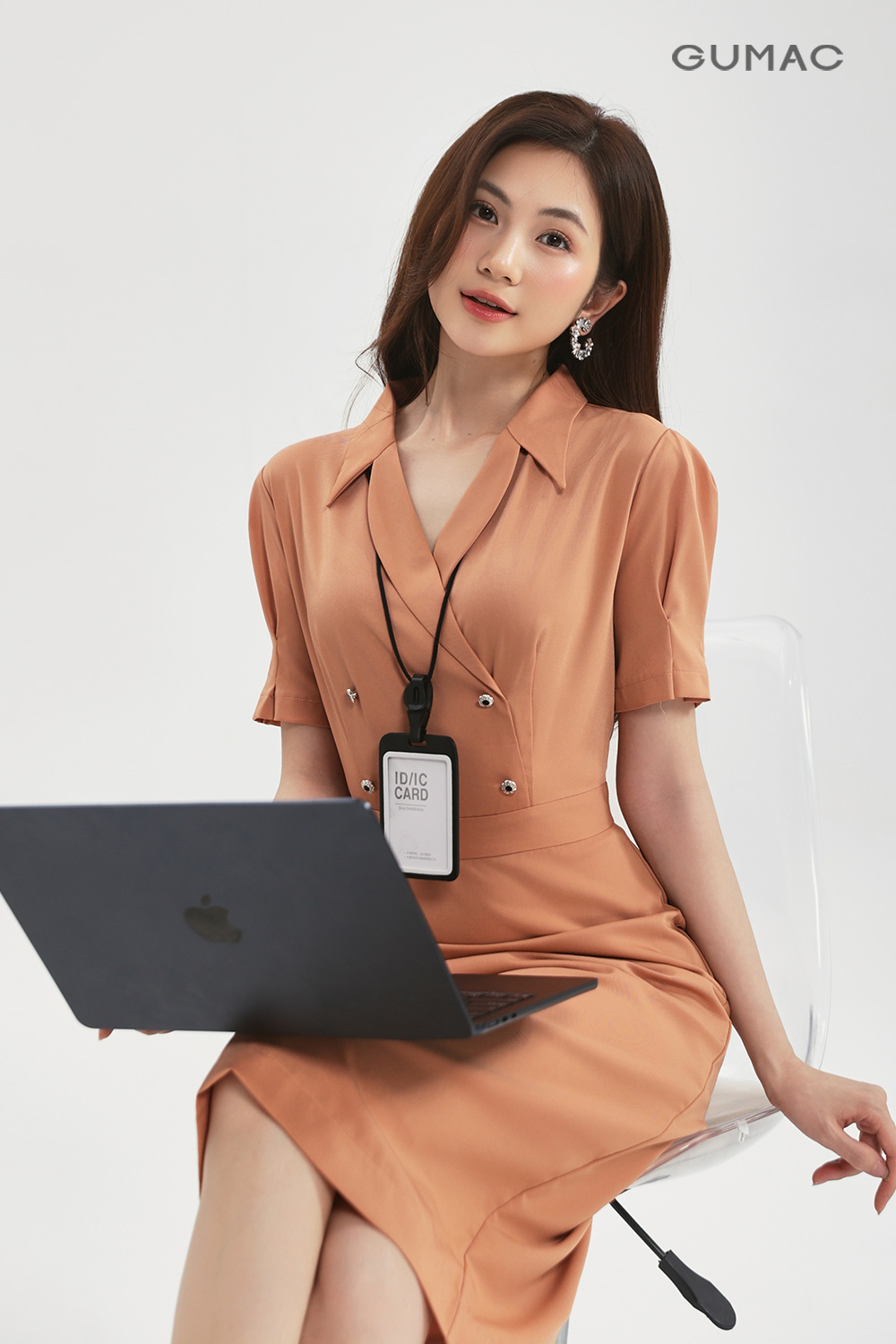 Đầm bâu danton kiểu