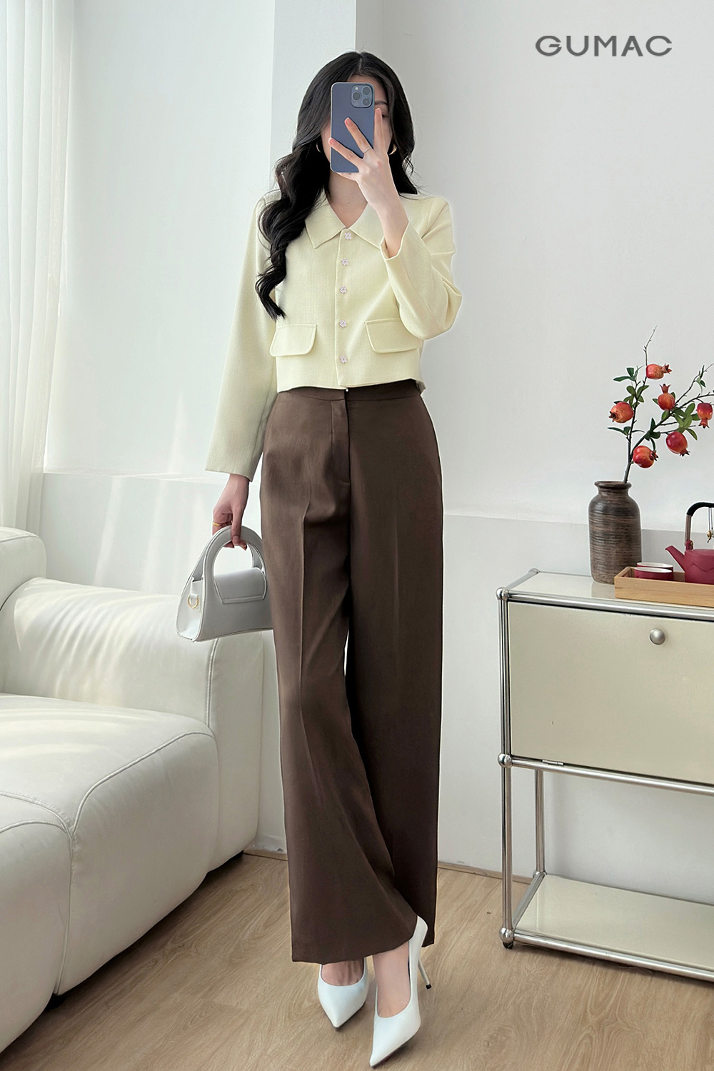nu sinh nam 1998 menh gi hop mau gi khi phoi do style office