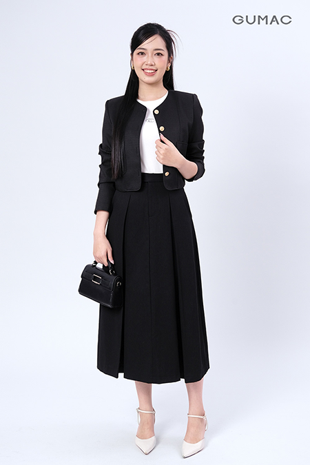 Áo khoác lửng tay dài