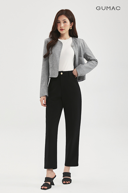 Áo khoác lửng tay dài