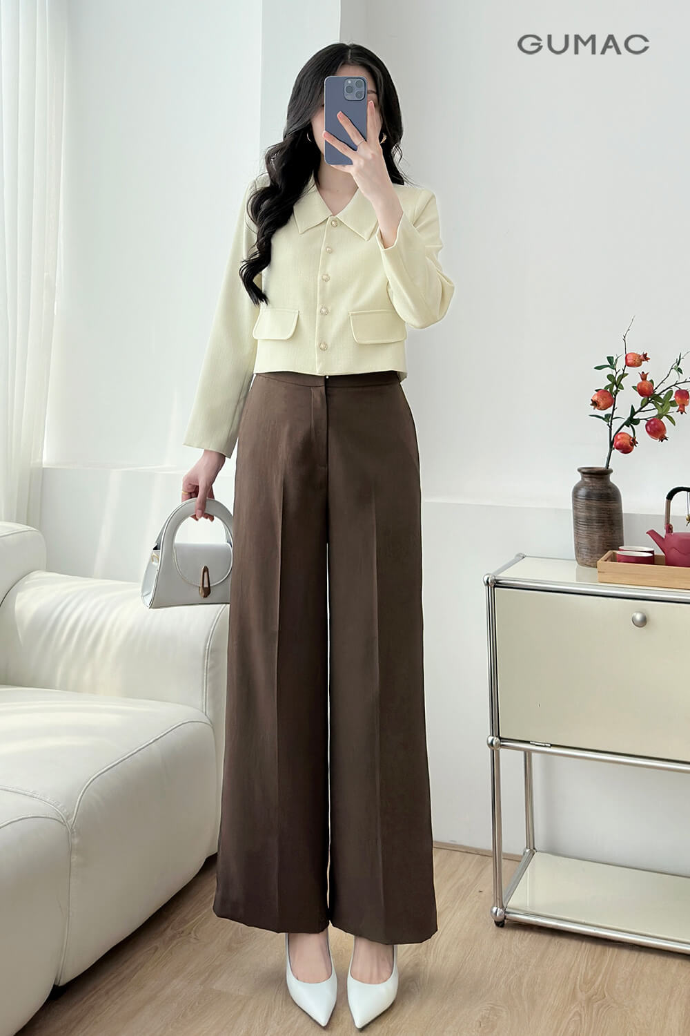 Quần tây ống suông cơ bản