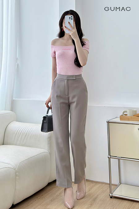 Quần ống đứng quai dê