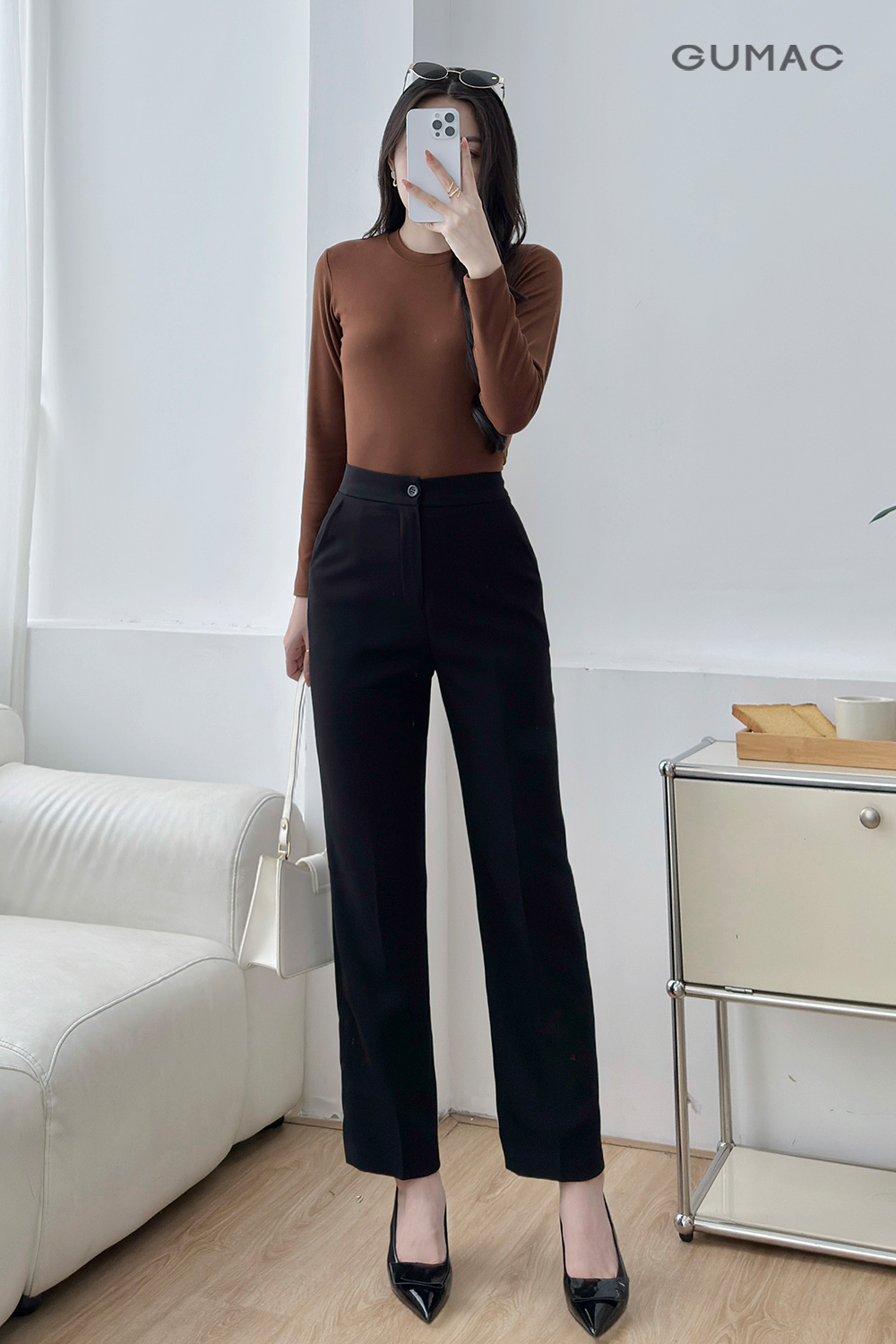 Kieu quan tay cong so ong suong cho nu GUMAC