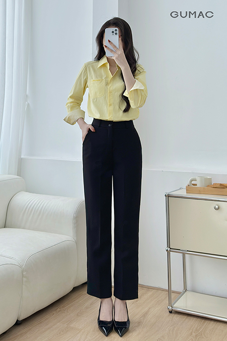 Quần tây ống đứng