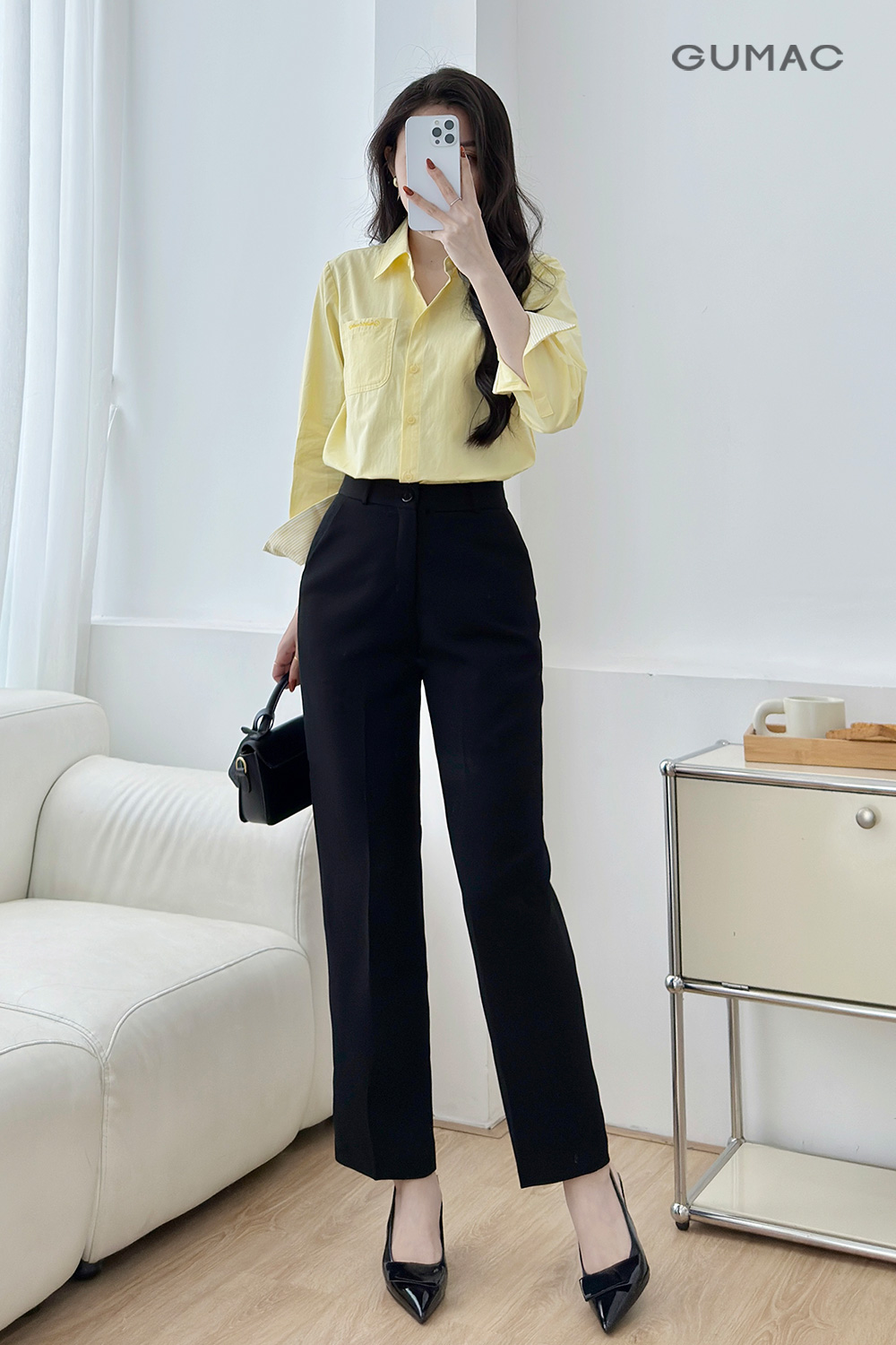 Quần tây ống đứng