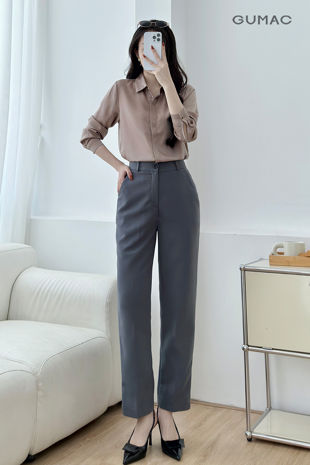 Quần tây ống đứng