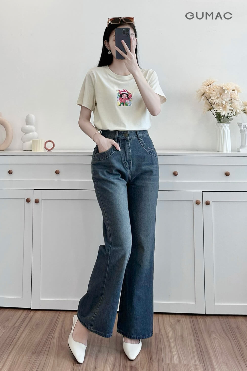 quần jeans nữ năng động cho nữ sinh
