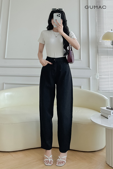 Quần jeans túi hàm ếch