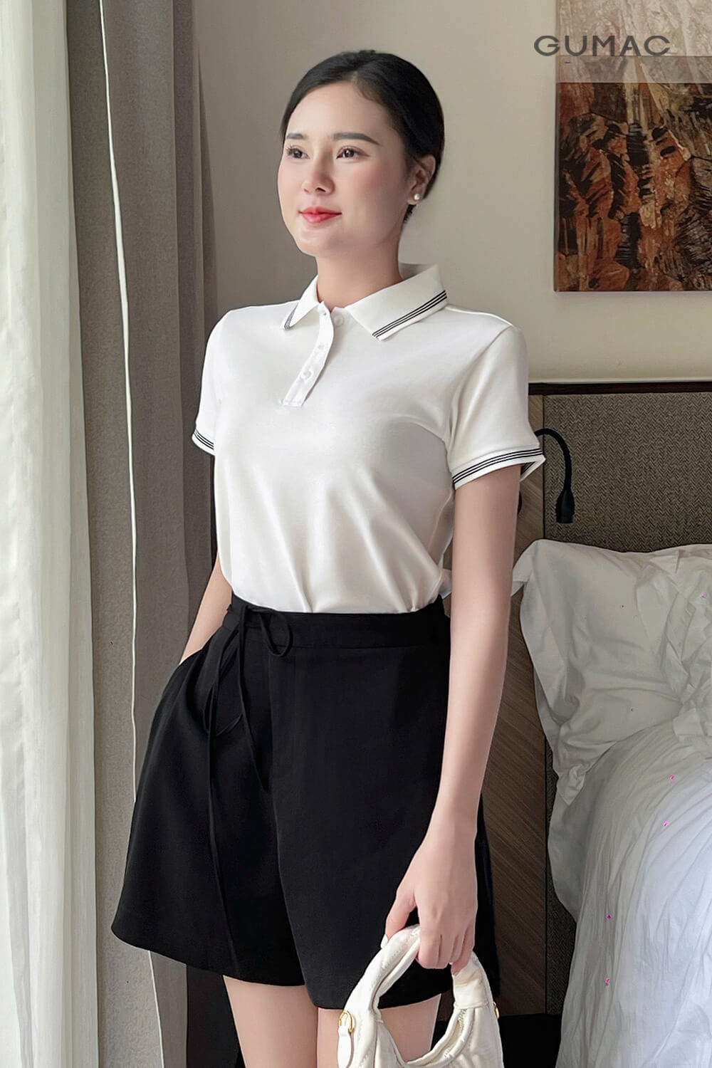 quan short phoi day no nu tinh