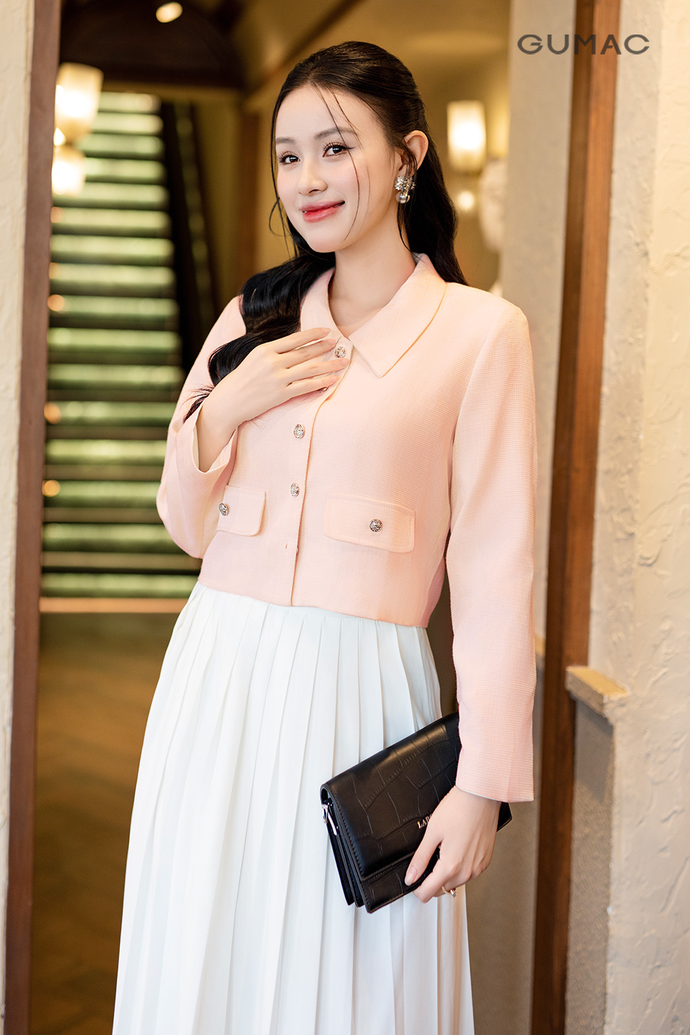 ao blazer nu han quoc