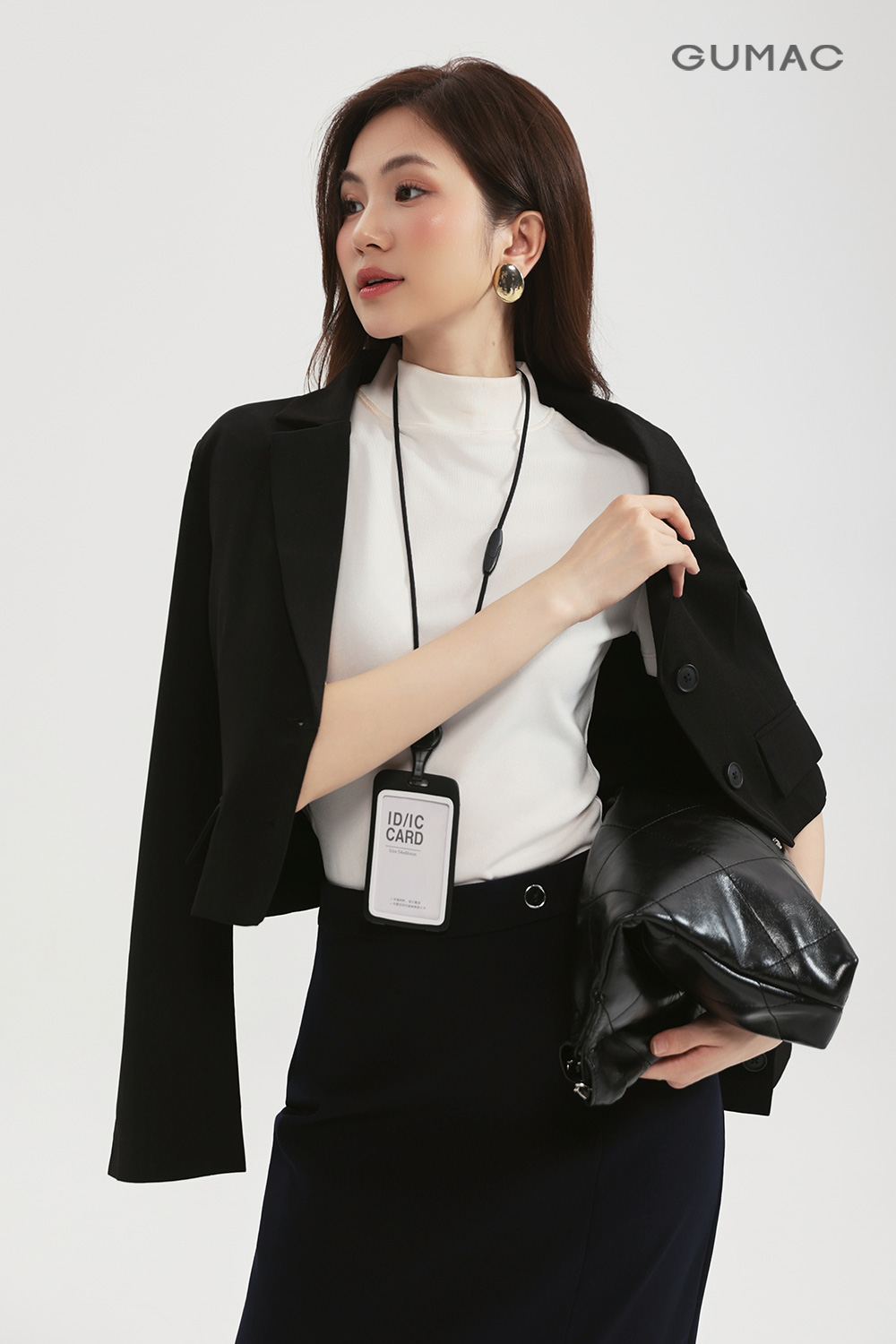 Áo blazer dáng lửng