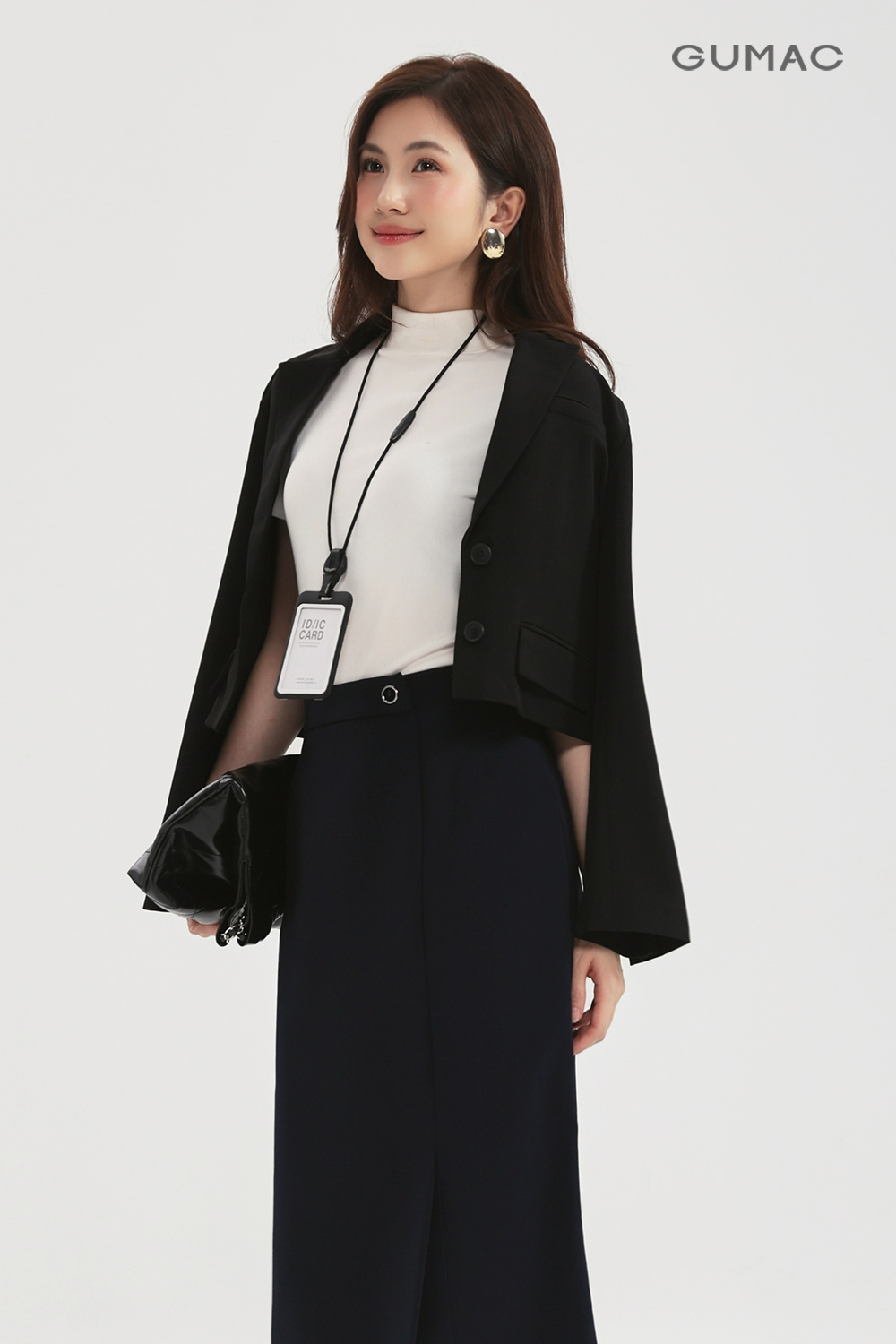 Áo blazer dáng lửng