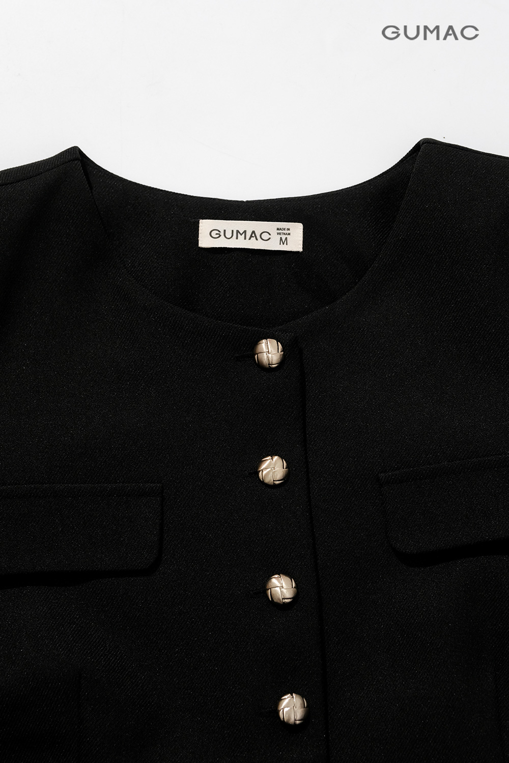 Áo khoác kiểu cổ tròn