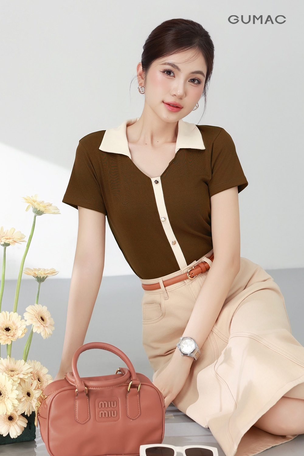 Áo polo nữ GUMAC