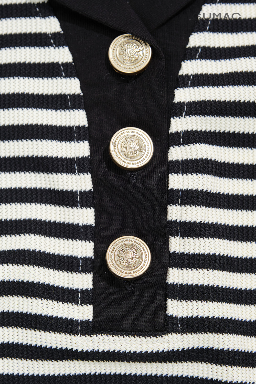 Áo polo phối cố kiểu